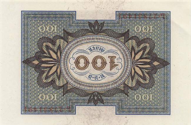 100 Mark 1920